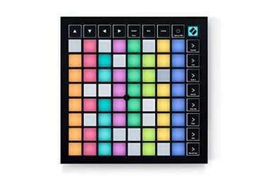 Novation Launchpad X, contrôleur à pads MIDI pour Ableton Live/Logic Pro — contrôles simples, jeu dynamique, modes Scale