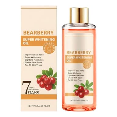 Huile De Busserole Eclaircissante, Huile Visage Et Corps, Huilé Eclaircissante Peau Noire, Soin éclaircissant Anti-Taches, Unifie Le Teint & Illumine La Peau, Hydratation & éclat Naturel (1)