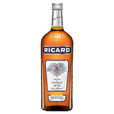 RICARD Pastis de Marseille Apéritif anisé - 45%, 200cl