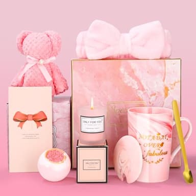 FAOKZE Cadeau Femme,Cadeau Anniversaire Femme,Coffret Femme Cadeau,Coffret Cadeau de Tasse Pour Femme,Cadeau Anniversaire Femme Maman Soeur,Idee Cadeau Femme Cadeaux Femmes,Cadeaux Noel Femme