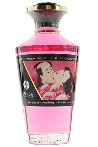 SHUNGA Huile Chauffante Emotion de Framboise 100 ml