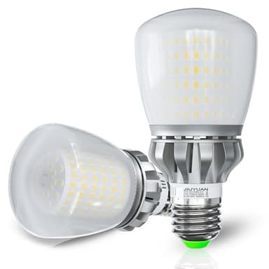 JIUYUAN Ampoule LED E27 Blanc Neutre 4000K, 27W Ampoules LED 3760LM, Équivalent Ampoule E27 Halogène 250W, Ampoule Standar A60 Gros Culot à Vis, No Dimmable, Lot de 2