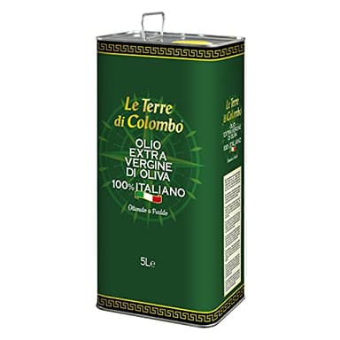 Le Terre di Colombo – Huile d’olive extra-vierge 100 % italienne, 5 l