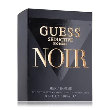 Guess Seductive Noir, Eau de Toilette, Parfum Homme, Oriental Fougère Épicé, Parfum Sensuel Longue Durée, 100 ml