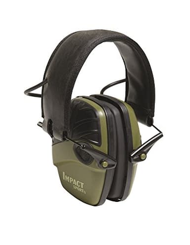 Honeywell 1013530 Howard Leight Casque Antibruit Pliable Impact Sport, SNR 25, Vert