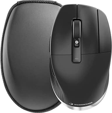 3Dconnexion CadMouse Pro Wireless (Souris Optique sans Fil, USB-C, droitier), Noir Mat