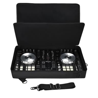 Hzycwgone Housse pour Hercules Inpulse 500,pour Pioneer DDJ-SR2/DDJ-SR,pour Native Instruments Kontrol S4 MK3 Traktor,DJ Controller Étui Transport Sac à bandoulière Dos pour Écouteurs,Tablette,câble