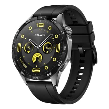HUAWEI Watch GT 4 Montre Connectée Intelligente Jusqu'à 14 Jours d'autonomie - Compatible avec iOS et Android - Suivi de la fréquence Cardiaque - Montre Sport, SpO2 et GPS - 46MM Noir Version FR