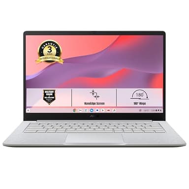 ASUS Chromebook Plus CX1405CTA-S60060 14 Pouces FHD 60Hz Pc Portable (Intel Core 3-N355 Processeur 3.9 GHz, 8GB LPDDR5, 128G eMMC, Intel UHD Graphics) ChromeOS – Clavier AZERTY