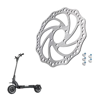 Fututech 160mm Disques de Frein en Acier Inoxydable pour Dualtron Thunder Ultra Plaquette de Frein Scooter Electrique Pièces de Frein Pièce de Rechange Trottinette