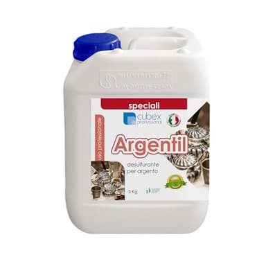 Cubex Argentil Détergent pour argenterie 5 kg