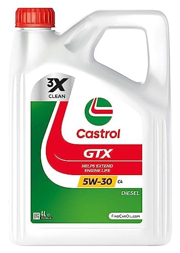 CASTROL Huile moteur GTX 5W-30 Huile ACEA C4 C4 4 L