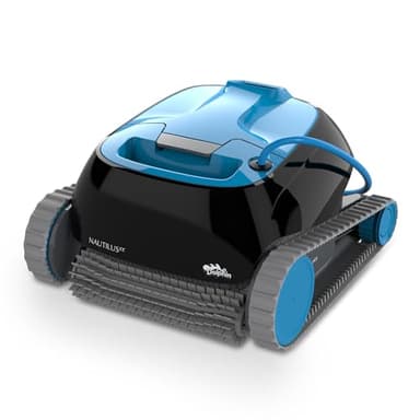 Dolphin Nautilus CC Aspirateur Piscine pour Piscine Hors-Sol Jusqu’à 10 m, Nettoyage Fond et parois, Économie énergie, Cycle de Nettoyage 120 Min