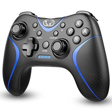 Cehensy Manette Switch,Manette Switch sans Fil pour Nintendo Switch/Switch Lite/Switch OLED,Manette Switch Pro avec Boutons Programmable/Wake Up/Turbo/6 Axis Gyro/Dual Vibration,Manette PC