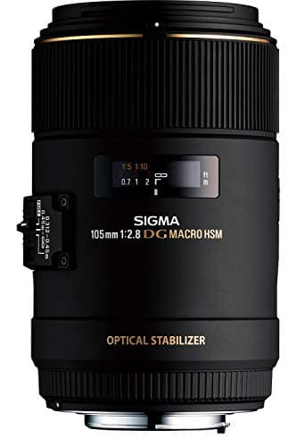 Sigma Objectif 105 mm F2, 8 DG OS HSM - Monture Canon, Noir
