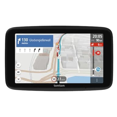 TomTom GPS Poids Lourds GO Professional 2ème génération (6 Pouces, Ecran Tactile capacitif, Carte Europe 49, et Infos trafic en Temps réel conçu pour Poids Lourds, Cars, Bus et Grands véhicules)