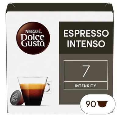 Nescafé Dolce Gusto Espresso Intenso - Café - 90 Capsules (Pack de 3 boîtes XL x 30)