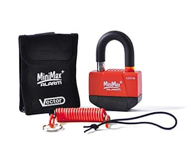 Compatible avec/Remplacement pour ANTIVOL BLOQUE-DISQUE VECTOR MINI MAX ALARME Ø16MM SRA/MINIMAXALARM+