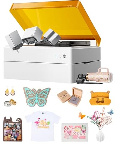 xTool M1 Ultra 10W Kit de Base, Base Surélevée avec Panneau et RA2 Pro