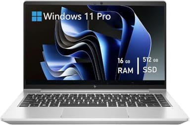 HP EliteBook 645 G9 Ordinateur portable professionnel 14" FHD (1920 x 1080), AMD Ryzen 5 Pro 5675U, 16 Go de RAM, SSD 512 Go, clavier QWERTY, Windows 11 Pro (reconditionné)
