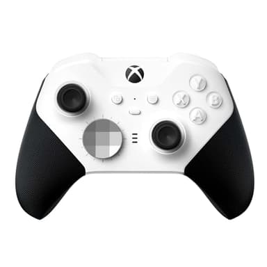 Xbox Manette sans Fil - Elite Series 2 – Core (Blanc) Series X, Series S, One, Windows 10 & 11, Android et iOS