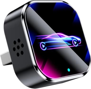 Adaptateur CarPlay sans– Passez à CarPlay sans Fil, Plug & Play, USB/Type-C, Mini & Adaptateur CarPlay sans Fil Stable Compatible avec Apple iOS 10+ et Les Voitures CarPlay filaires à (D)