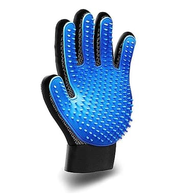 WeddHuis 1 Pièces Gants de toilettage Doux pour Chats, Gants de Massage efficaces pour enlever Les Poils d'animaux domestiques, Gants de Brosse de toilettage pour Chats, Chiens, Lapins et Chevaux