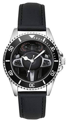 KIESENBERG Montre Homme Cadeau pour BMW Z4 Fans Cockpit Quartz Analogique Montre-Bracelet L-20640