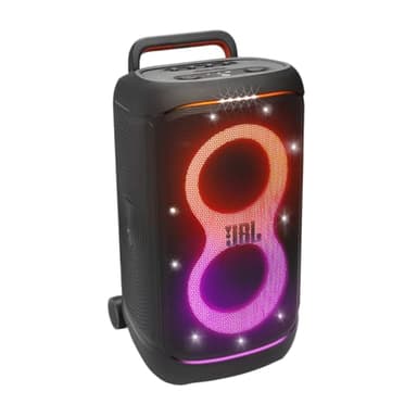 JBL Partybox 520, Enceinte de fête sans Fil Bluetooth, 15 h d’autonomie, Design Portable, Spectacle Lumineux Dynamique, IPX4, Connexion Multi-Enceintes, AI Sound Boost, entrée Microphone, Noir