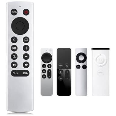 Telecommande-pour-Apple-4K-TV-Remote, Télécommande pour Apple TV 4K/HD (NO Voice & Siri)