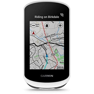 Garmin Ordinateur de vélo Edge Explore 2, 3 Pouces, avec GPS intuitif, Fonctions VO2, Records personnels, Unisexe pour Adultes, Blanc, Unique