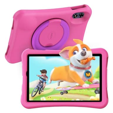 UMIDIGI Tablette pour Enfant 10,1" Android 13, G2 Tablette Enfant à partir de 3 Ans 8 Go (4+4) RAM + 64 Go de ROM/1 to, Protection des Yeux 1280 x 800 HD, WiFi6, 6000 mAh 8 MP + 8 MP avec étui