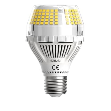 SANSI Ampoule LED E27 35W Blanc Froid 5000K 5000LM, Équivalente Ampoule Incandescente 300W, Angle de Faisceau 270°, Économie d'Énergie, Sans Scintillement, Non Dimmable - Paquete de 1