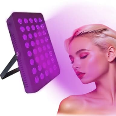 Lampe de bronzage 395 nm pour intérieur visage et corps Minuteur réglable Luminosité haute puissance 80 W 40 LED Utilisation domestique et salle de sport Machine de bronzage avec lunettes Appareil