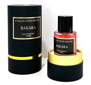 Parfum BAKARA Collection Privée Nouvelle Edition (Gold Edition), Idée Cadeau, un parfum longue durée et unisexe de 50 ml, fabriqué en France (BAKARA)