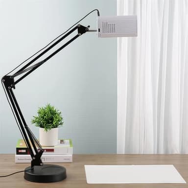 SAYEYBU Projecteur d'art Intelligent, Projecteur Dessin Portable, Projection sur Toile Bureau et Mur, Outil Dessin pour Enfants, DéButants et Adultes, Fournitures pour DéCoration GâTeaux,Blanc