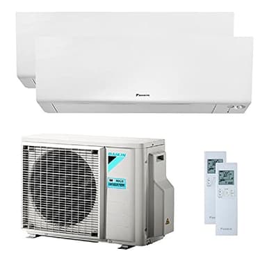 Climatiseur Daikin Bluevolution Dual Split Inverter inverseur série Perfera FTXM R-32 7000 + 12000 avec 2MXM40M