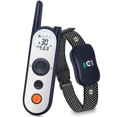 Clôture Électronique pour Chien,8M à 1050M Ajustable Clôture pour Chien,Résistant à L’Eau Collier de Dressage pour Chiens de Moyennes et Grandes