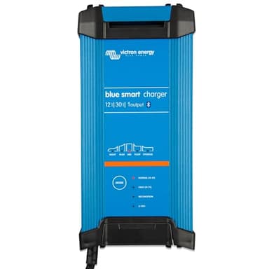 Victron Energy Blue Smart IP22 12-Volt 30 Amp 230V, Simple Output Chargeur de Batterie CEE 7/7, Bluetooth