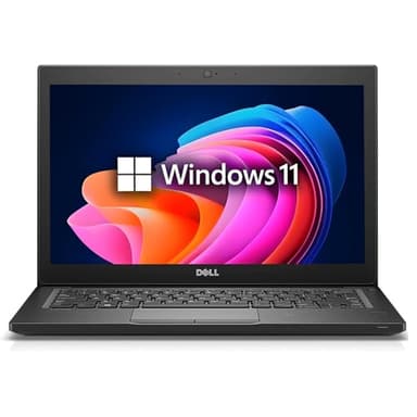 Dell Latitude 7290 Ordinateur portable professionnel 12,5" (1366 x 768), Intel Core i5-7300U, 16 Go de RAM, SSD 256 Go, clavier QWERTY japonais, Windows 11 Pro (reconditionné)