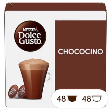 Nescafé Dolce Gusto Chococino - Chocolat - 96 Capsules (Pack de 6 boîtes x 16) ( Packaging may vary )