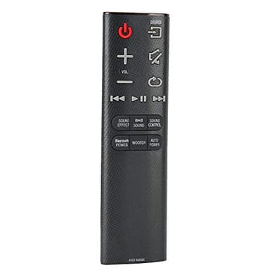 Annadue Télécommande TV pour, télécommande de Barre de Son Audio Bluetooth Noire avec Gros Boutons, Faible consommation d'énergie, Multifonction, télécommande pour