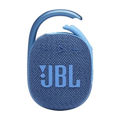 JBL Clip 4 Eco - Haut-Parleur étanche Ultra Portable (Bleu)