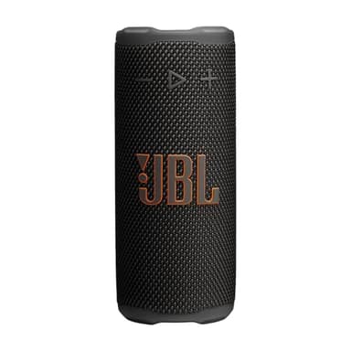 JBL Grip, Enceinte Bluetooth compacte, AI Sound Boost, étanche et resistante à la poussière IP68, éclairage d’Ambiance, 14 h d’autonomie, Connexion Multi-Enceintes Auracast, app JBL Portable, Noir