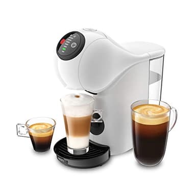 Nescafé Dolce Gusto Krups, Machine à café dosettes pour multi-boissons, Compacte, Fonction XL, Cafetière espresso, Arrêt automatique, Genio S KP243110