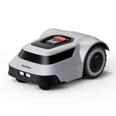 ANTHBOT Pion Robot Tondeuse Jardin - 1000 m², avec des Max 180m Cables de Délimitation, Détection Automatique des Rompus, Cartographie Avancée, Contrôle Via Application, Efficacité de Coupe 300%