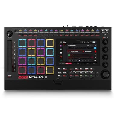 Akai Professional MPC Live III Centre de Production Musicale Portable Autonome avec Pads MPCe, Séquenceur, Écran Tactile, Micro, Enceintes Stéréo, Interface Audio, Wi-Fi, Bluetooth, Batterie