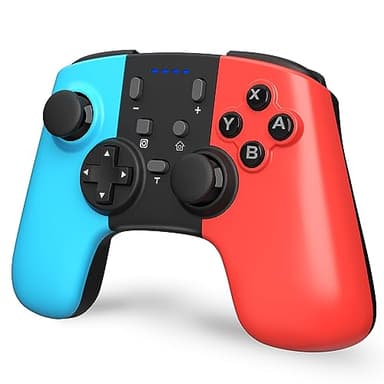 Gaaqii Manette Switch, Manette Pro pour Switch sans fil pour Switch 2/Switch/Lite/OLED/PC Windows avec Wake Up/Turbo Function/6 Axis Gyro Sensor/Dual Vibration/Captures d'écran