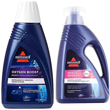 BISSELL Oxygen Boost Formule, A utiliser SpotClean/SpotClean Pro, 1134N & Wash & Refresh Febreze, avec nettoyeurs de tapisserie et moquettes, 1078N