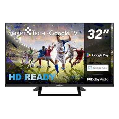 Smart Tech TV LED HD 32" (80 cm) Smart TV Google 32HG01V HDMI, USB, Résolution: 1366 * 768